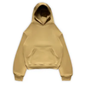 Boxy Hoodie Khaki