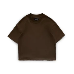 Boxy Fit Brown Tee